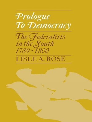 cover image of Prologue to Democracy
